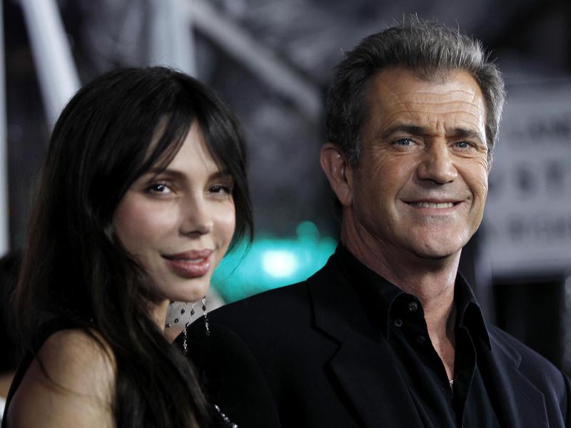 MelGibson in 2010 with then-girlfriend Oksana Grigorieva, with whom he had a child in 2009, while married to Robyn Moore.