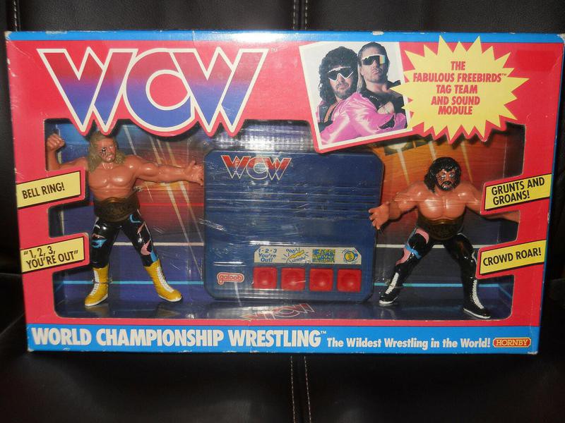 wwf wrestlers toys 80's