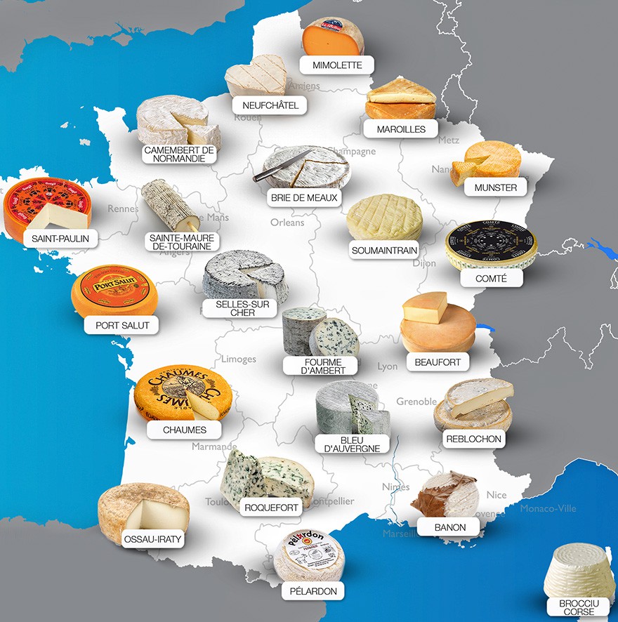 Take a Look at These Amazing, Mouthwatering Food Maps | Far & Wide