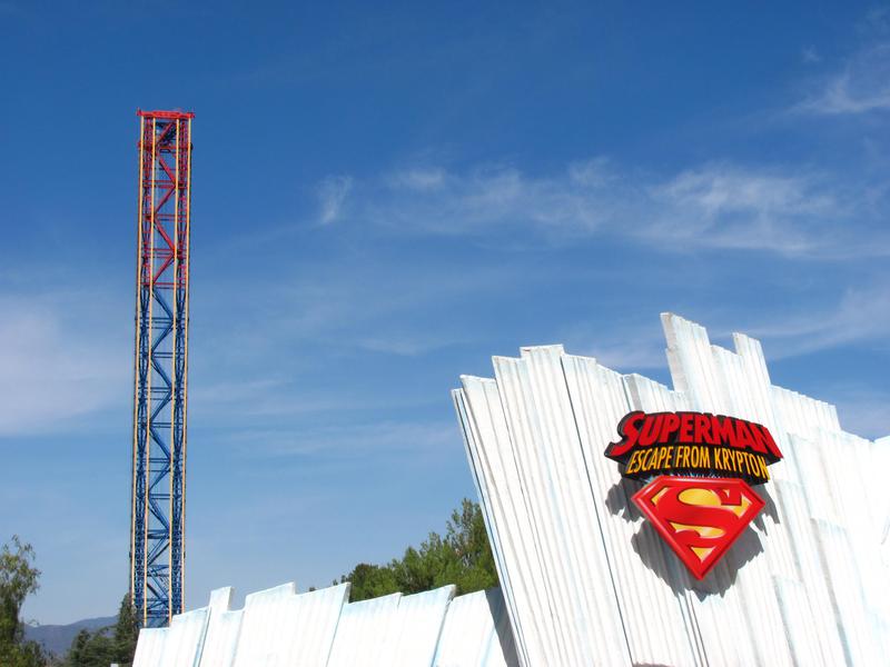 superman escape from krypton six flags magic mountain