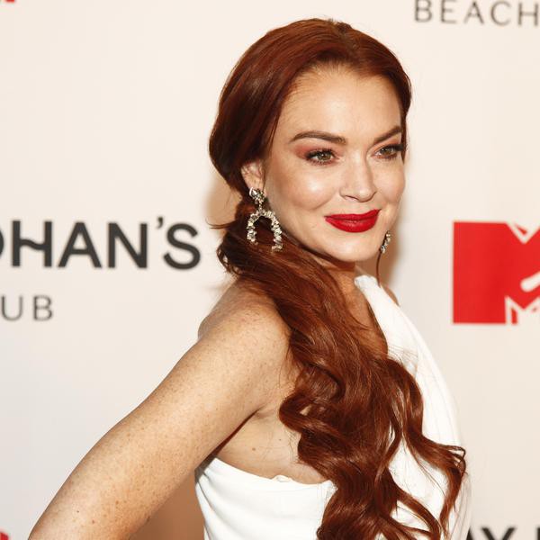 Lindsay Lohan attends MTV's "Lindsay Lohan's Beach Club" series premiere party at Magic Hour Rooftop at The Moxy Times Square on Monday, Jan. 7, 2019, in New York. (Photo by Andy Kropa/Invision/AP)