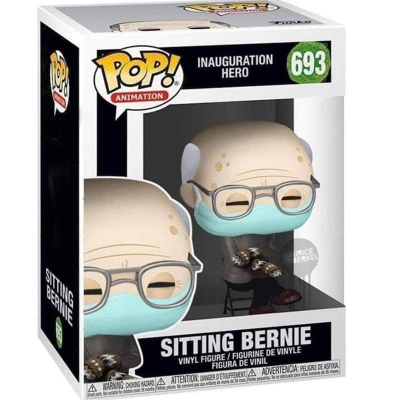 bernie sanders mittens funko