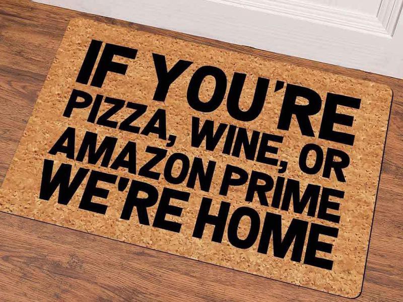 5 Funny Doormats That Will Make Delivery Drivers Crack Up