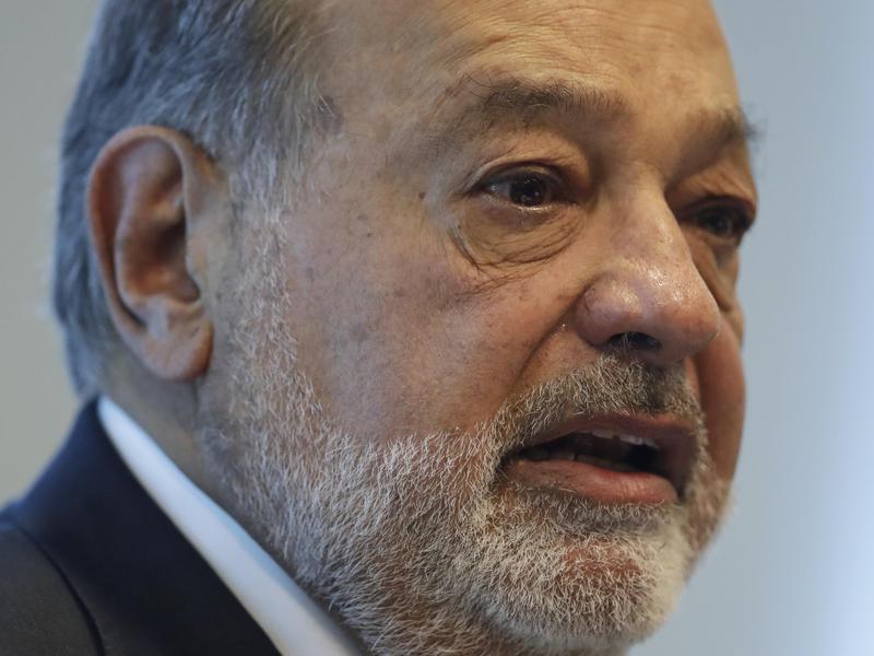 Mexicanbusiness magnate Carlos Slim.