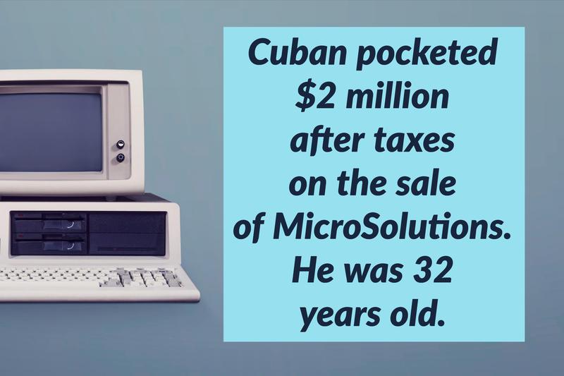 Mark Cuban gave this MicroSolutions sales pitch in 1989: Why it worked