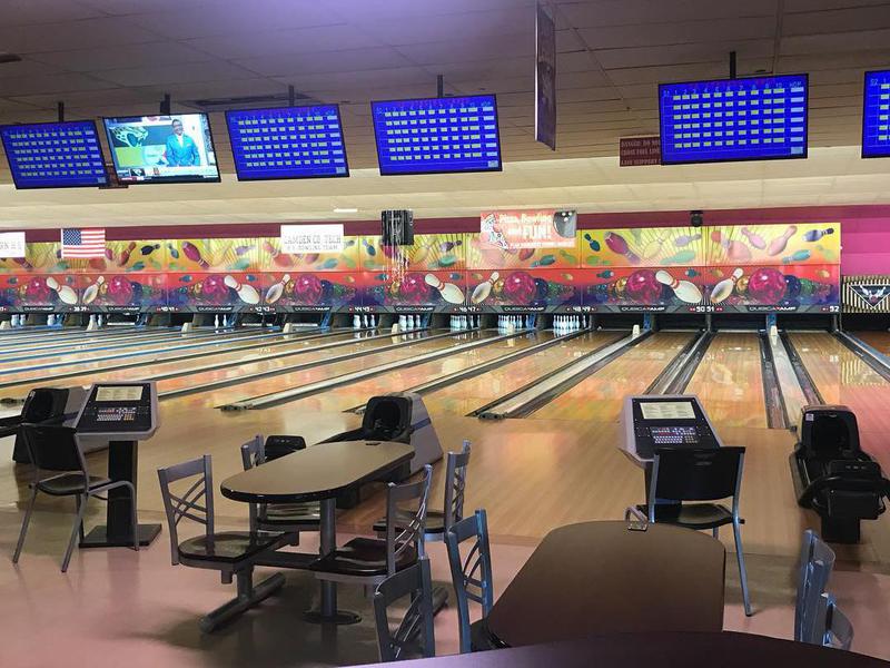 strikes bowling alley