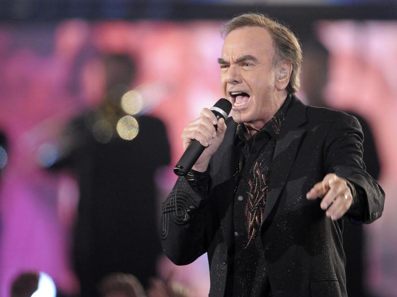 NeilDiamond performs at the 51st Annual Grammy Awards in 2009 in Los Angeles.