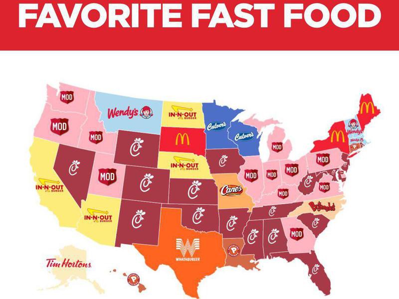 Take a Look at These Amazing, Mouthwatering Food Maps | Far & Wide