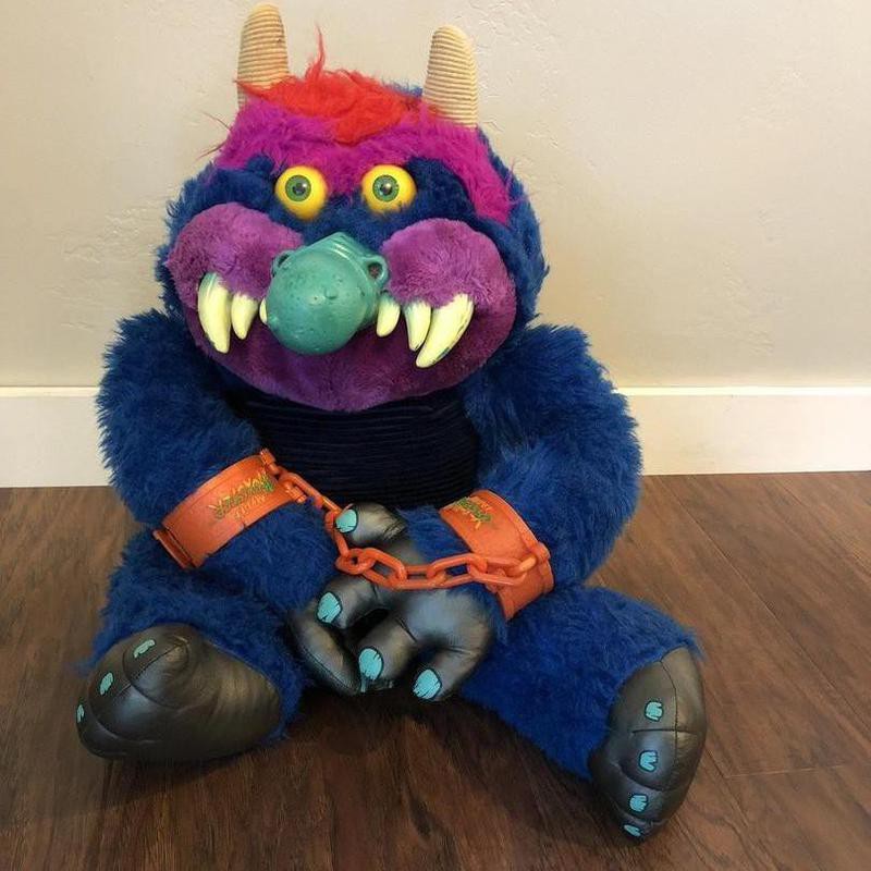 80s monster stuffed animal