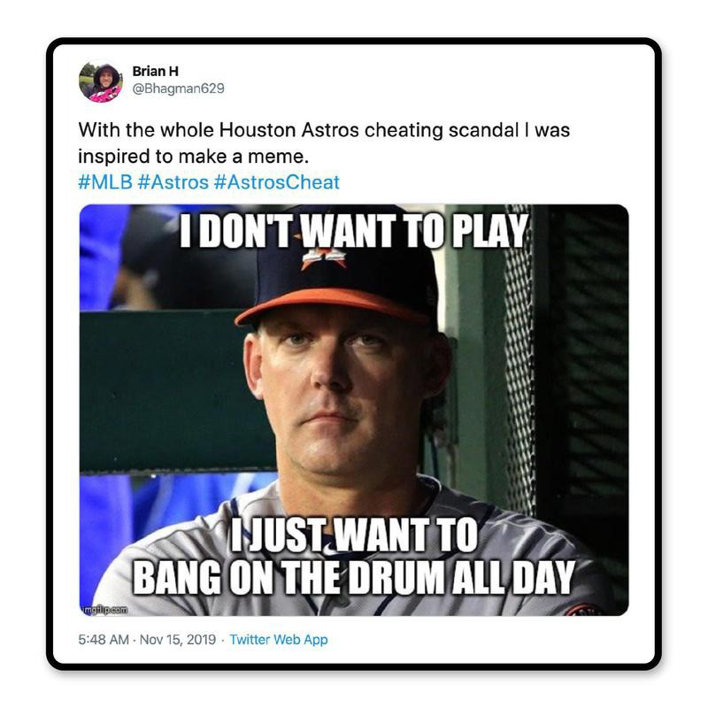 Funny Tweets About Astros Cheating Scandal | Stadium Talk