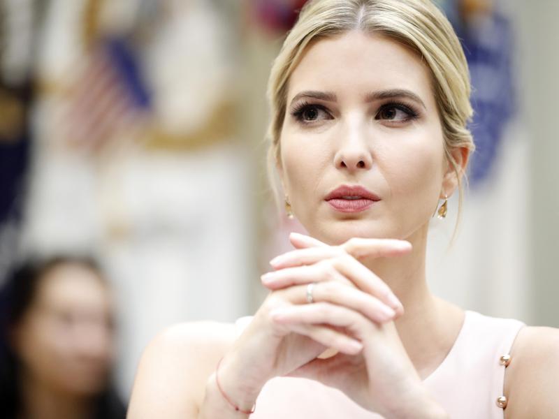 Ivanka Trump is seen in the Roosevelt Room of the White House in Washington, Wednesday, Aug. 2, 2017.