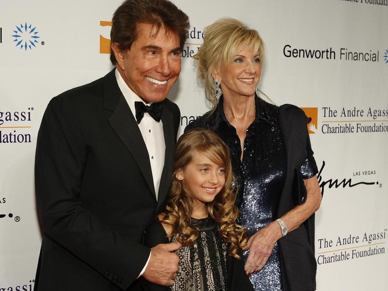 SteveWynn and Elaine Wynn with their granddaughter Marlowe Early in 2008 in Las Vegas.