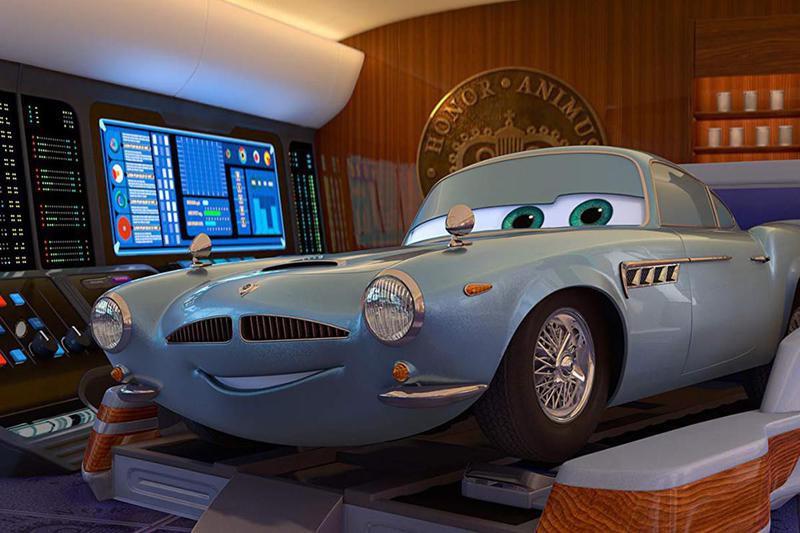 cars 2 blue spy car