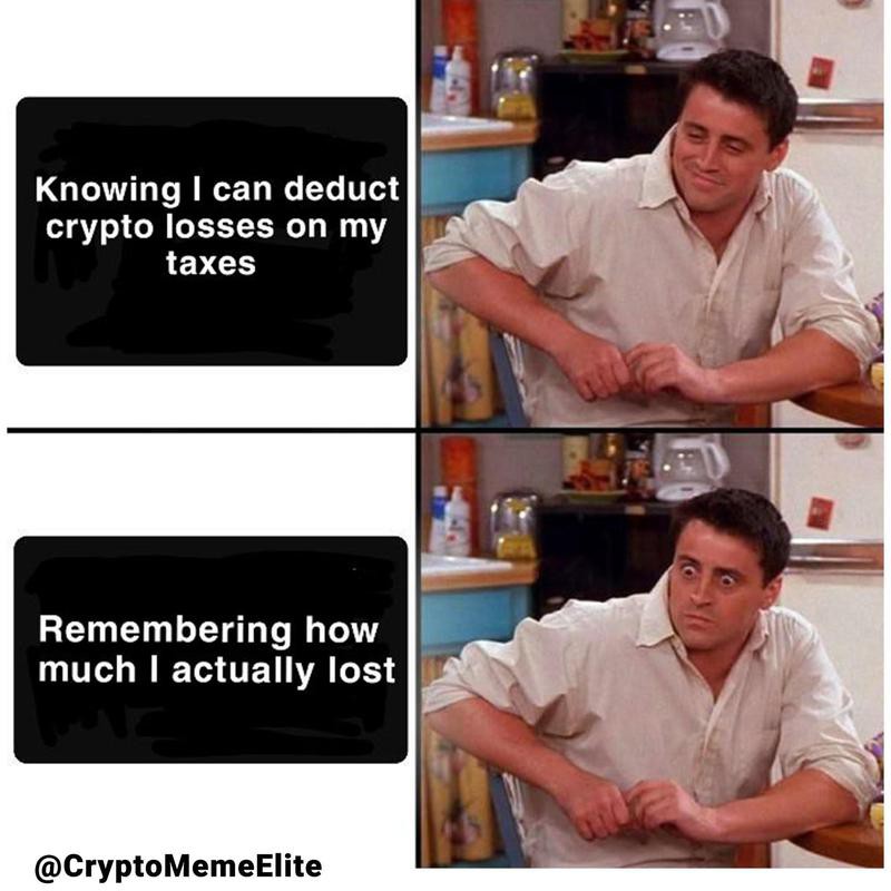 crypto taxes meme